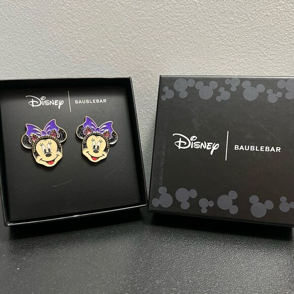 Disney baublebar earrings Minnie Mouse Cat ears Halloween - Picture 2 of 4